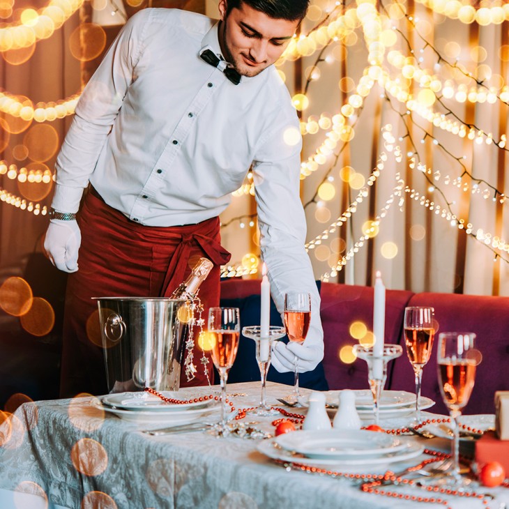 Vestuario laboral en Navidad