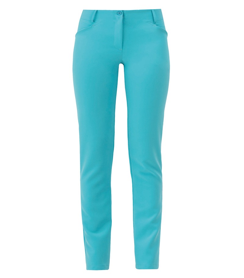 Pantalón turquesa - pantalones peluquería estética - GM7 Uniformes